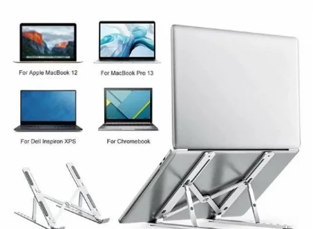 Support pliable en plastique pour ordinateur portable et tablette