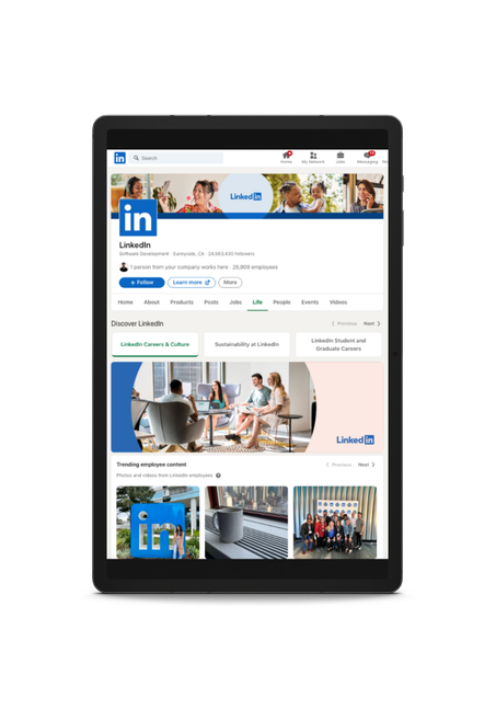 إنشاء وتطوير حساب LinkedIn احترافي