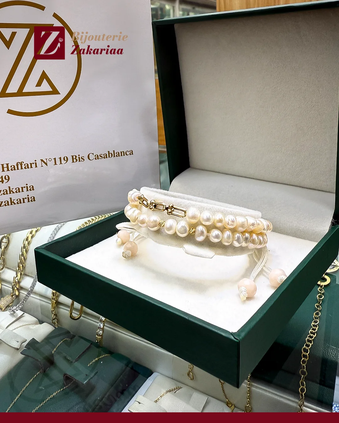 18k سوار الجوهر الحر تيفاني ذهب ✨