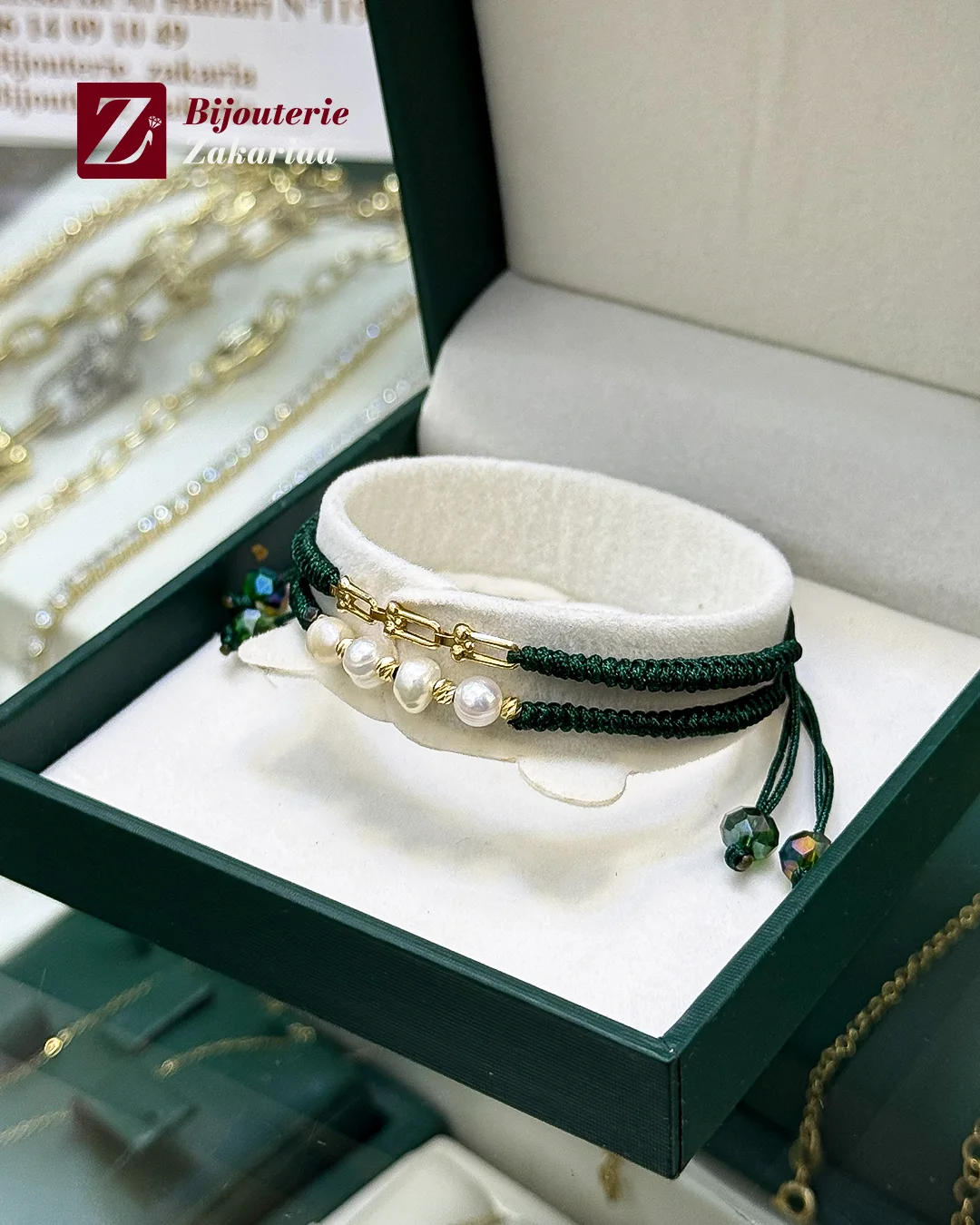 18k سوار الجوهر الحر تيفاني ذهب ✨