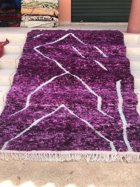 Atlas mauve rug