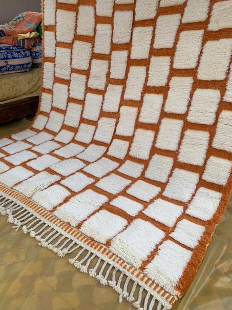 Azilal orange rug