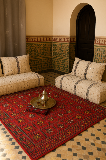 Berber Glissa – Handcrafted Moroccan Comfort