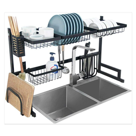 Egouttoir vaisselle en acier inoxydable