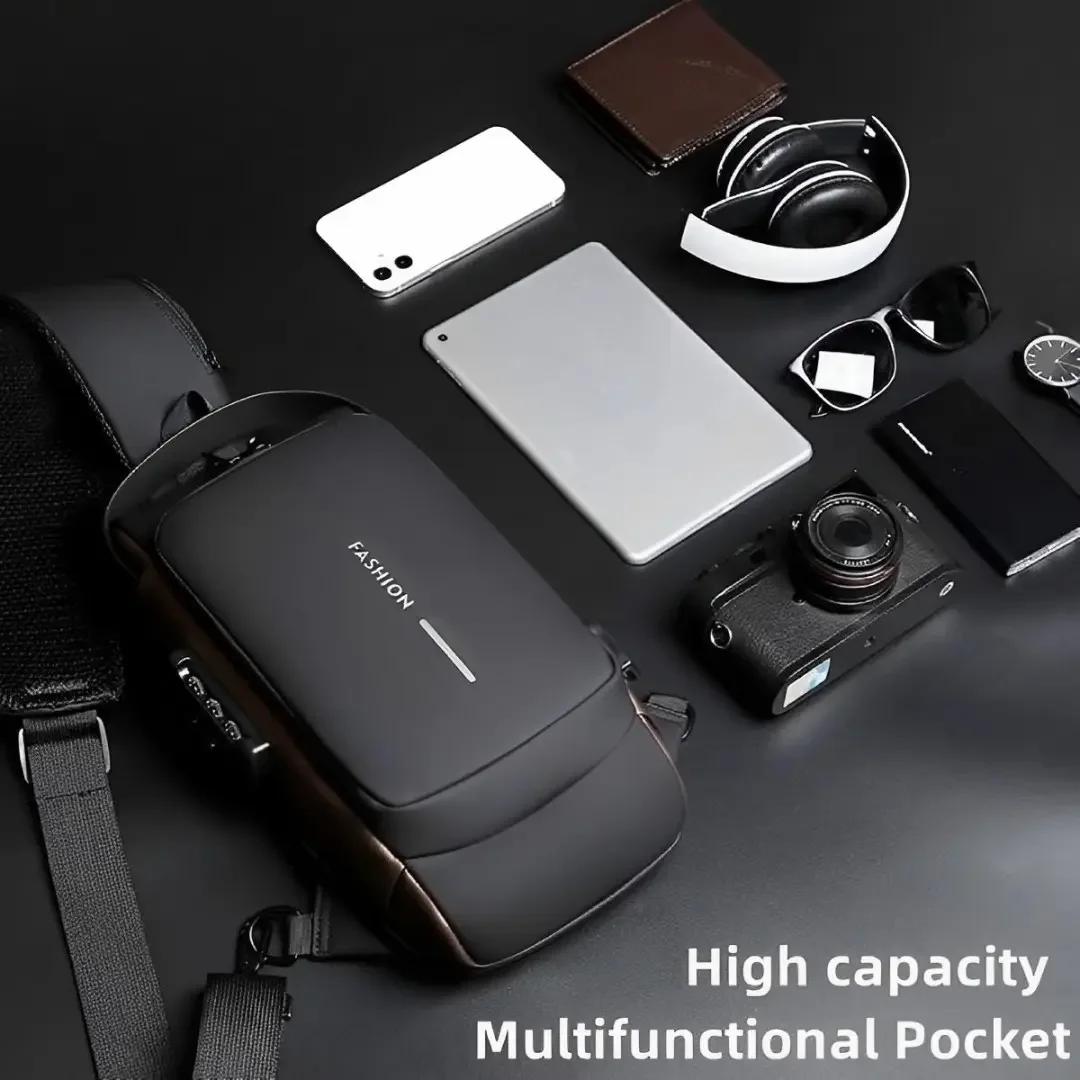 شنطة الترند ضد السرقة - لون اسود