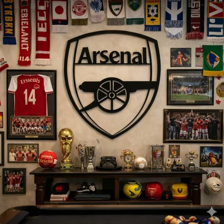 لوحة جدارية لشعار أرسنال ARSENAL