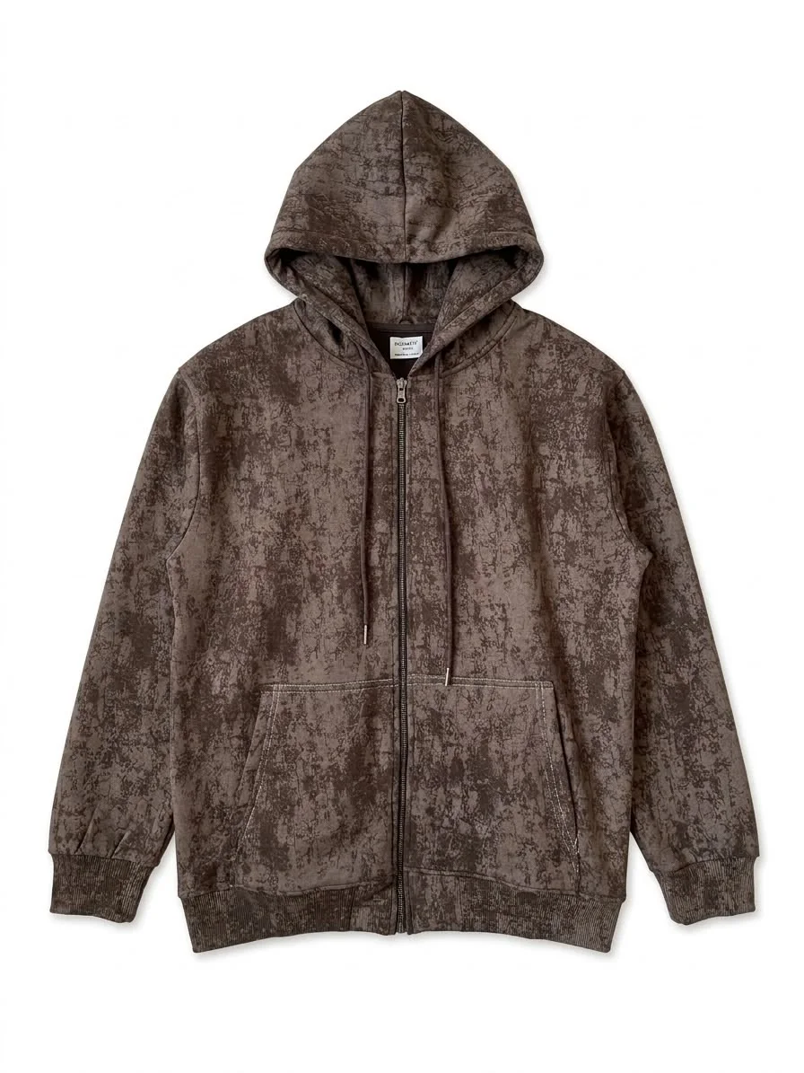 POSTY ZIP HOODIE Oversize