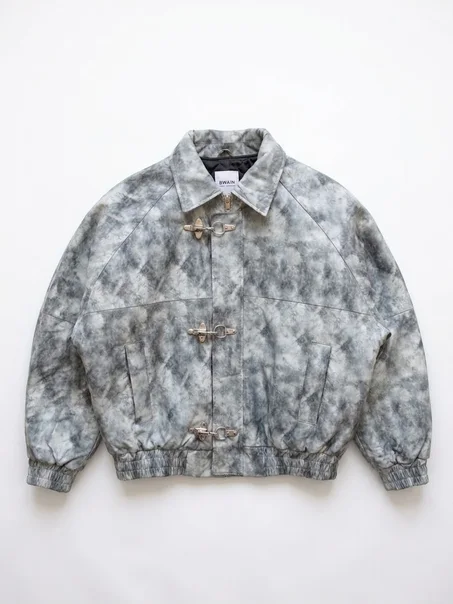 Fireman clasp jacket tortoise