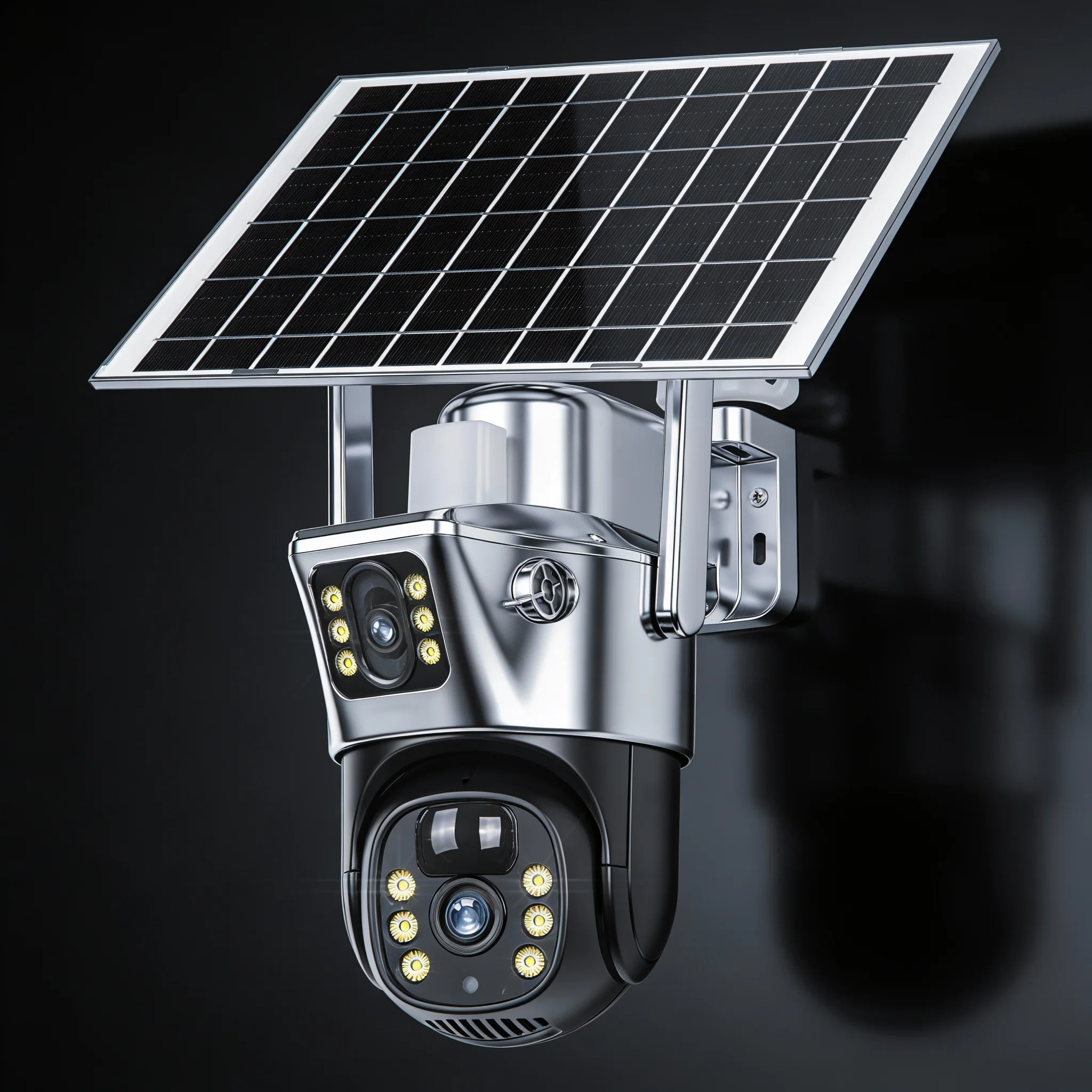 كاميرا بالطاقة الشمسية الحديثة