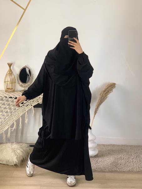 انسومبل خمار مع نقاب 4 قطع