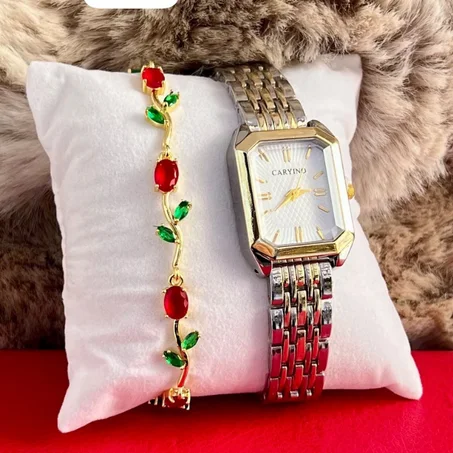 Watch & Bracelet Set
