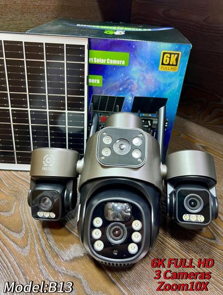Camera de surveillance Solaire 6K
