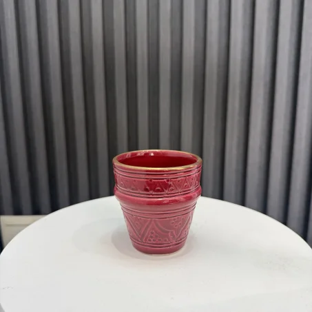 Tasse Artisanale GOLD Rouge