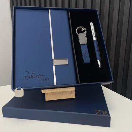 Coffret Classy  avec Clé-USB Bleu
