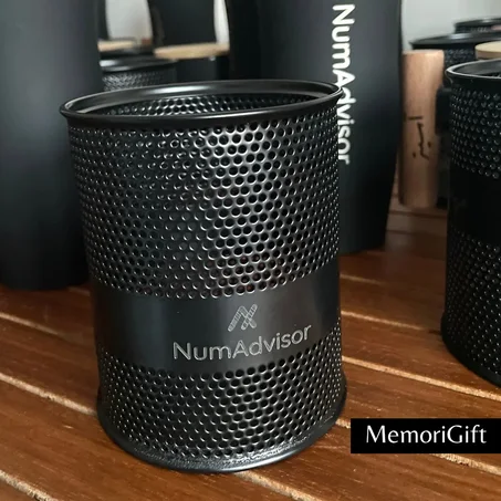 Pot à Stylos Métallique Personnalisé