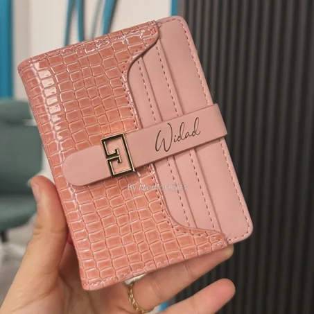Portefeuille Femme Croco Personnalisé en 5 couleurs