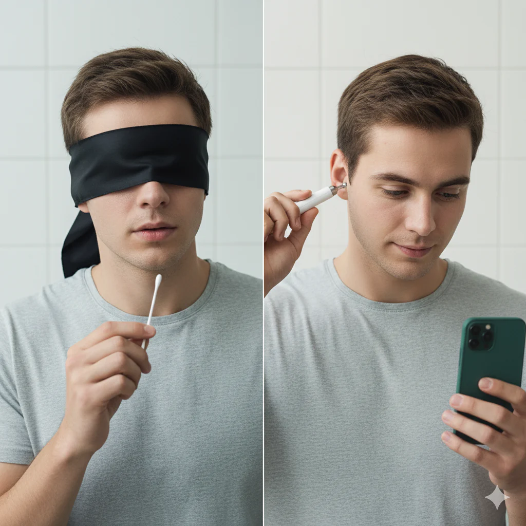 VisioEar Pro™     Nettoyeur d'oreille visuel intelligent sans fil