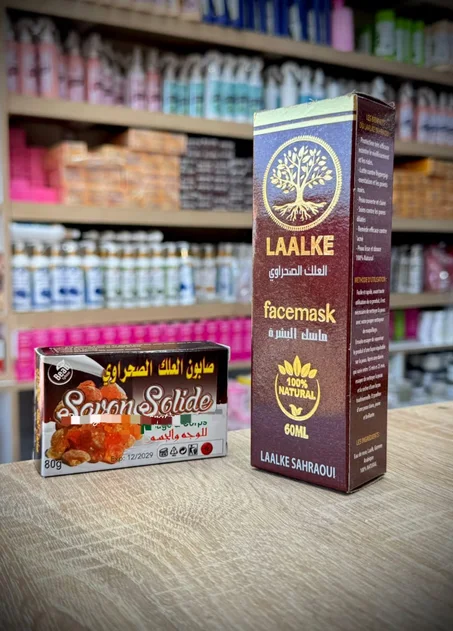 العلك الصحراوي ماسك للبشرة