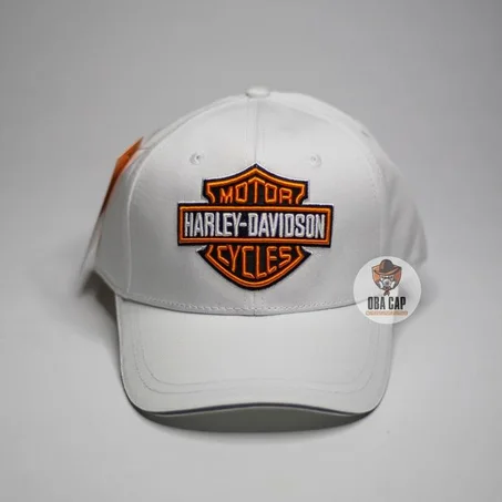 Casquette moto- Harley-Davidson blanche 2025