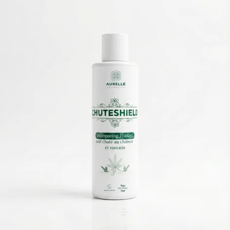 CHUTESHIELD Shampooing Traitant  anti chute au chanvre  et romarin
