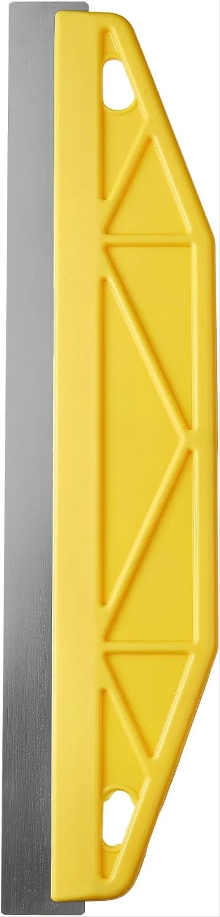 Painter's Trim Guard - Escudo de pintura de 12 pulgadas, herramienta de pintura de bordes para paredes, herramienta profesional de bordeadora de pintura para recorte preciso (amarillo)