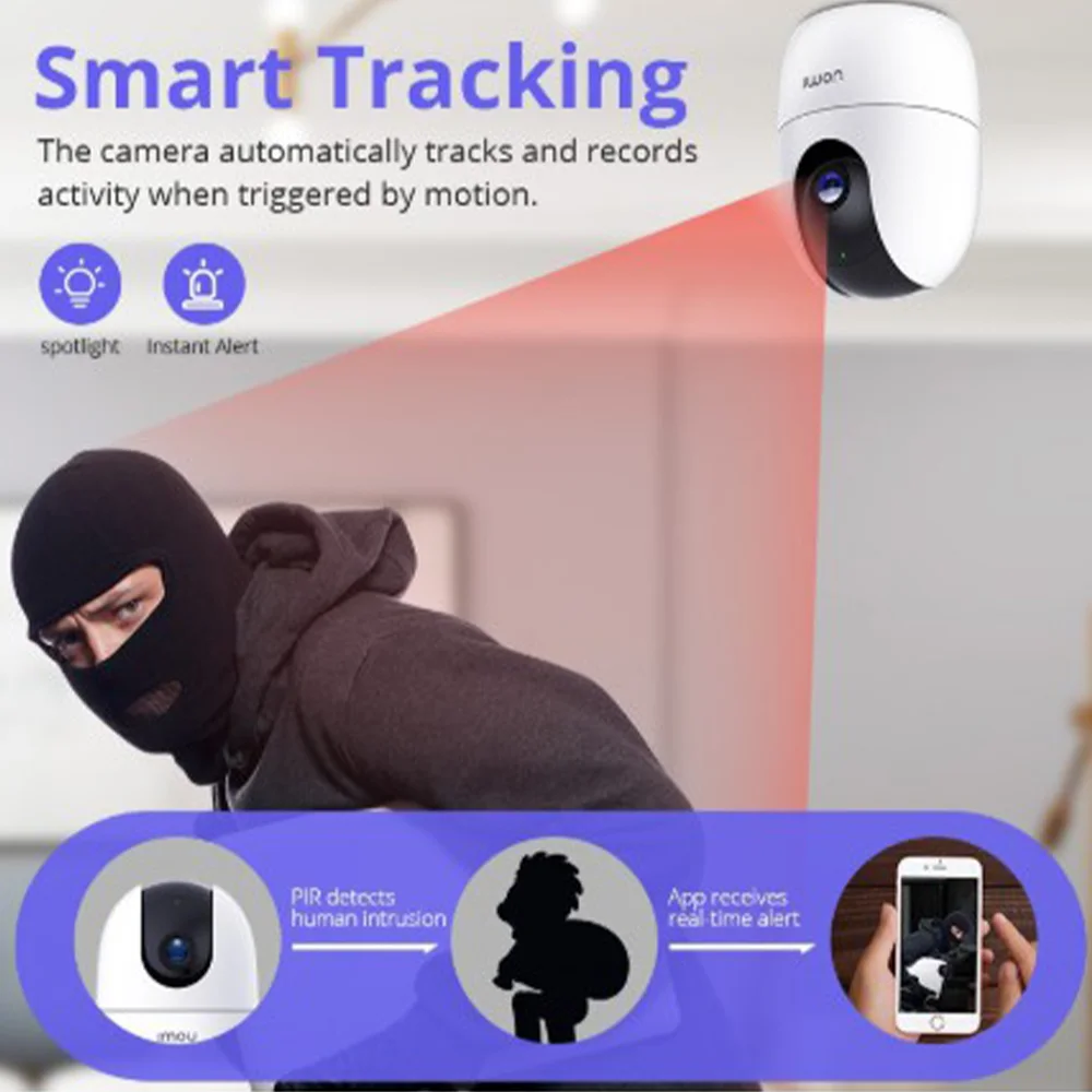 ايمو كاميرا مراقبة داخلية 360°