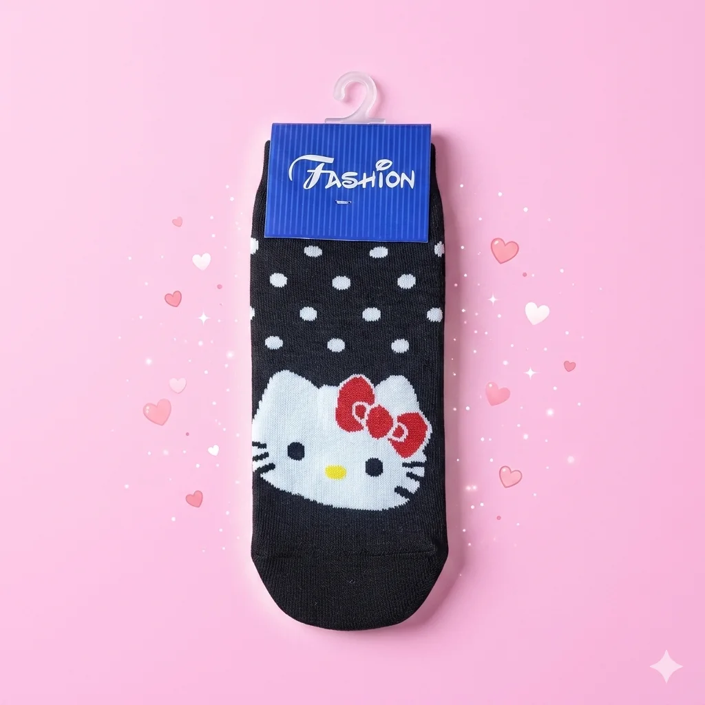 short socks hello kitty