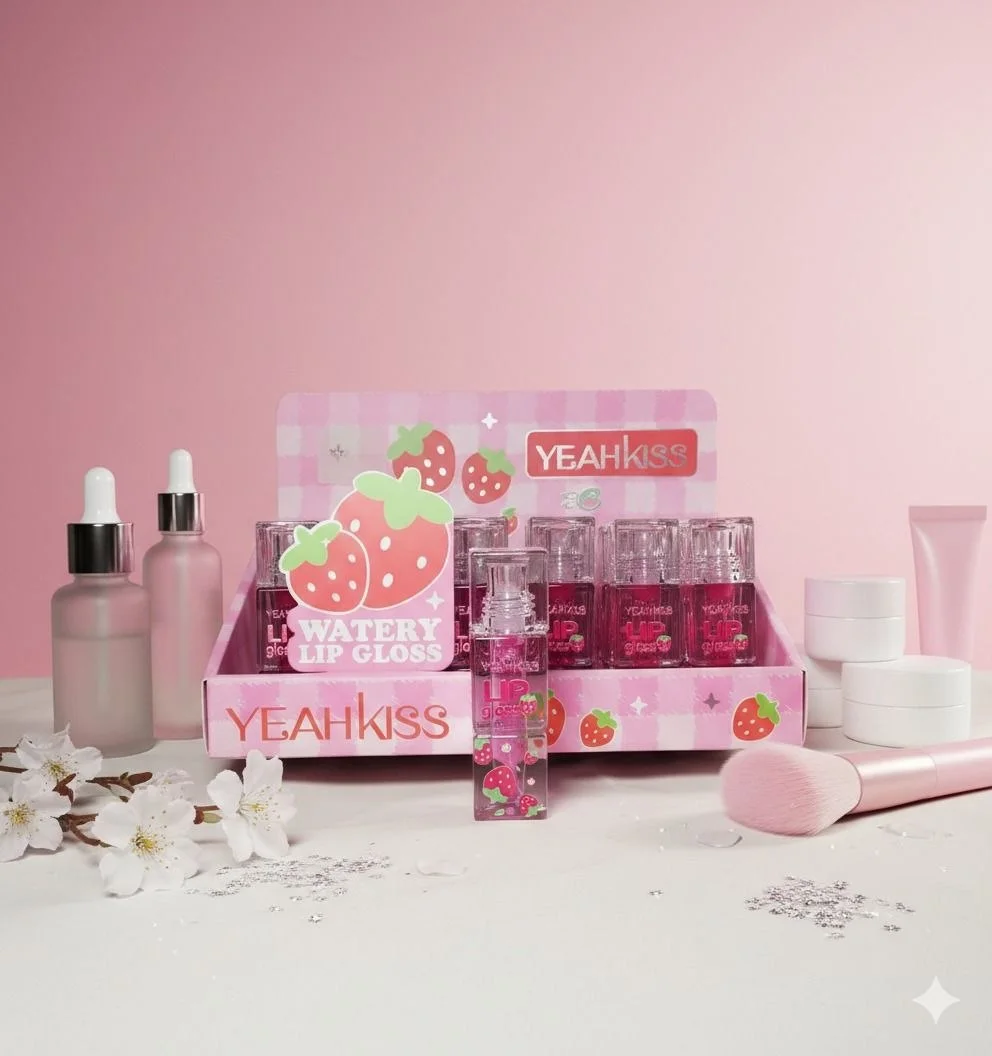 lip gloss strawberry