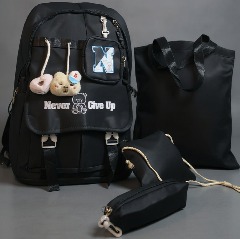 مجموعة حقائب مدرسية متكاملة (5 في 1)