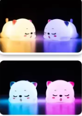 مصباح ليلي على شكل قطة كيوت (LED Night Light)