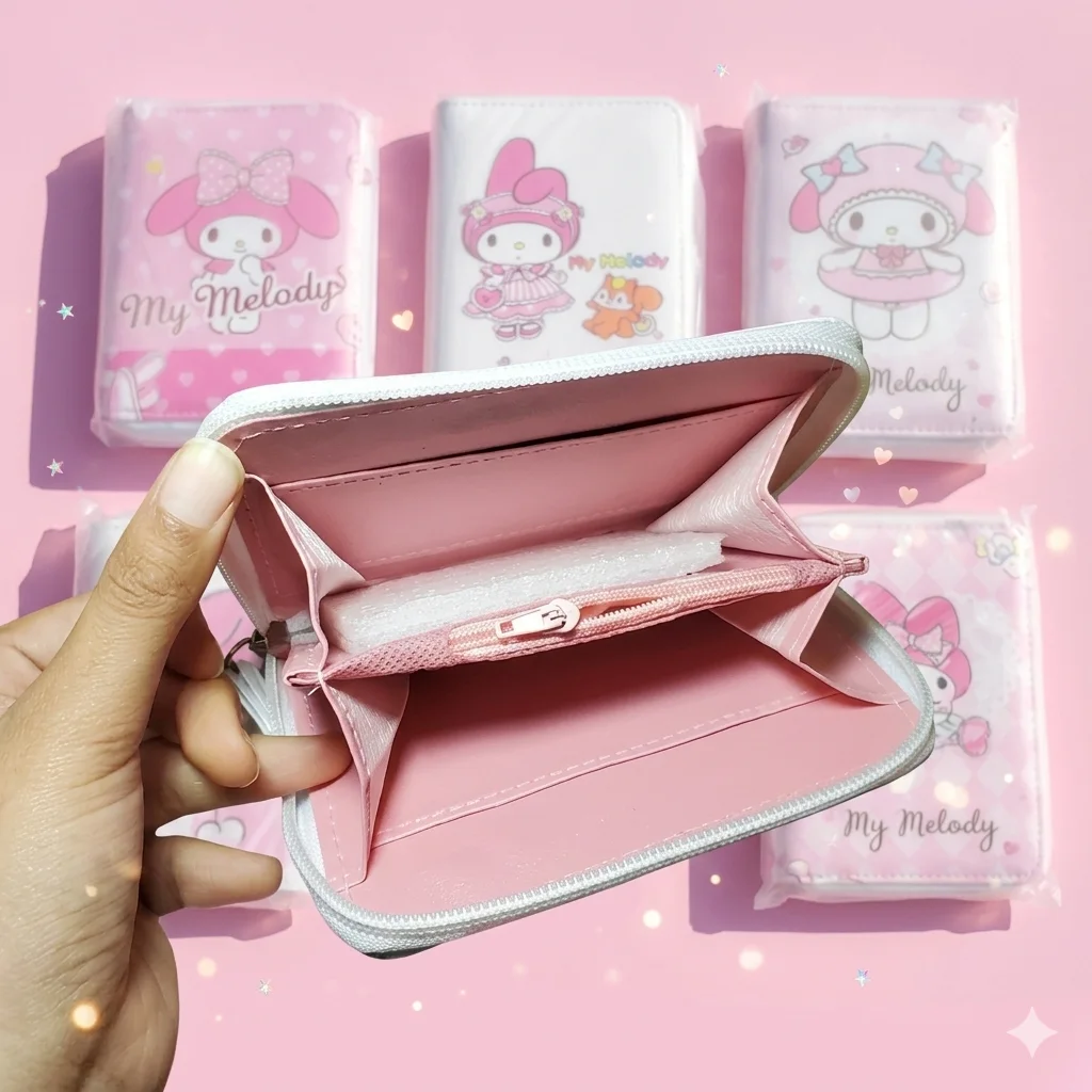 💖 محفظة My Melody اللطيفة – الأناقة والترفيه في جيبك