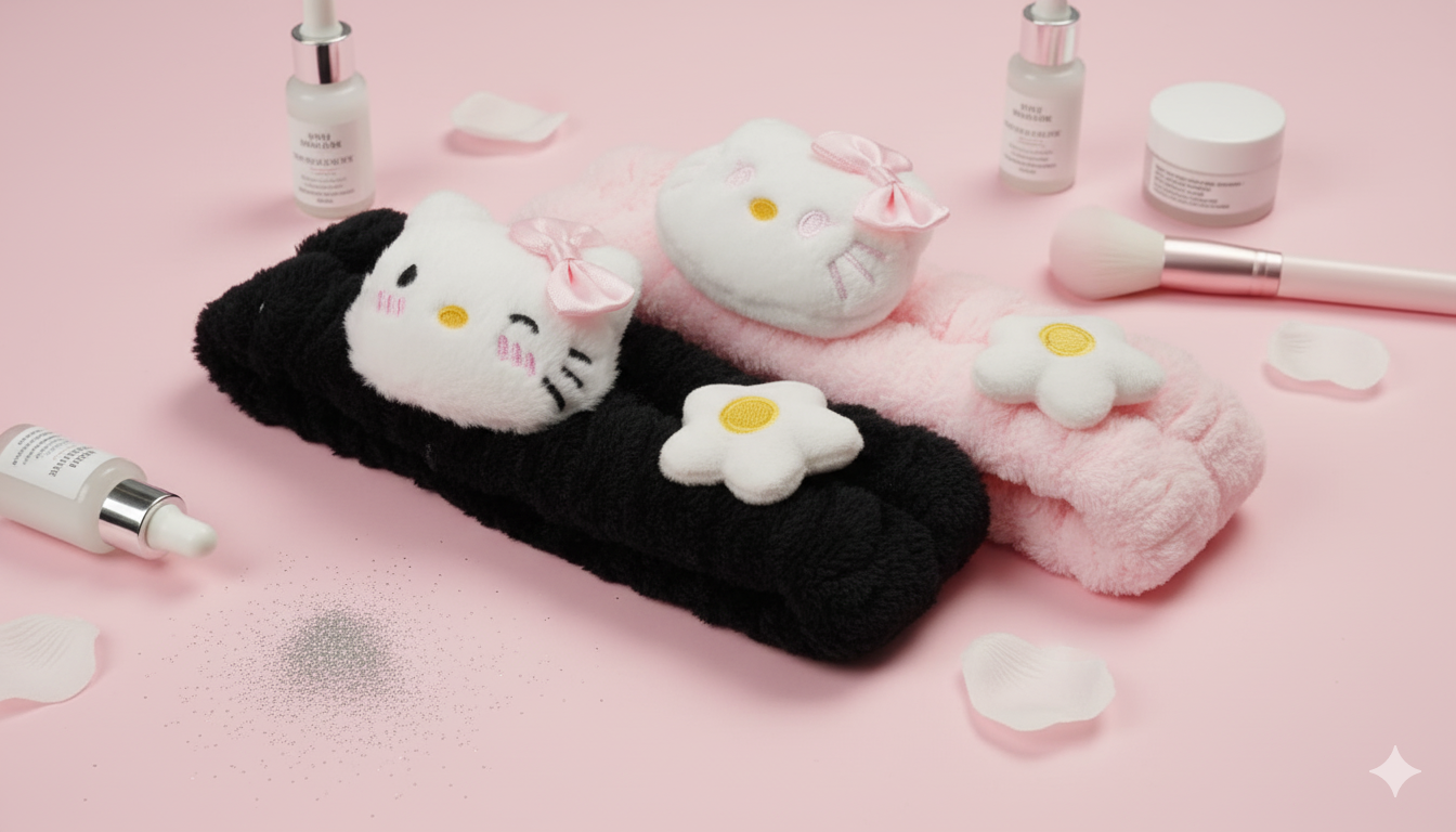 عصابة شعر كيوت للعناية – Hello Kitty Headband