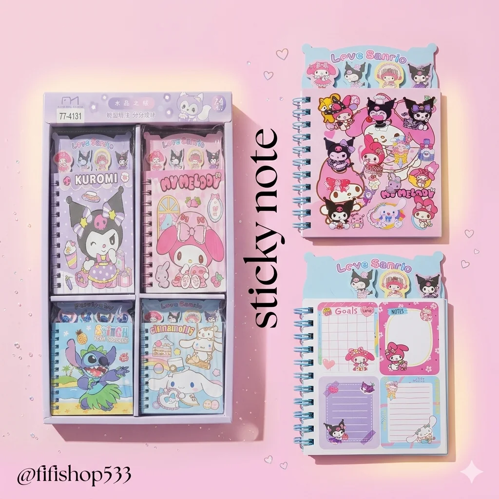 stiky note sanrio