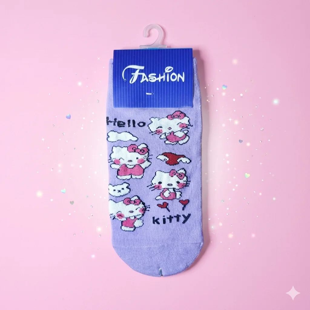 short socks hello kitty