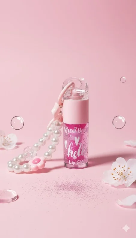 lip gloss with bracelet