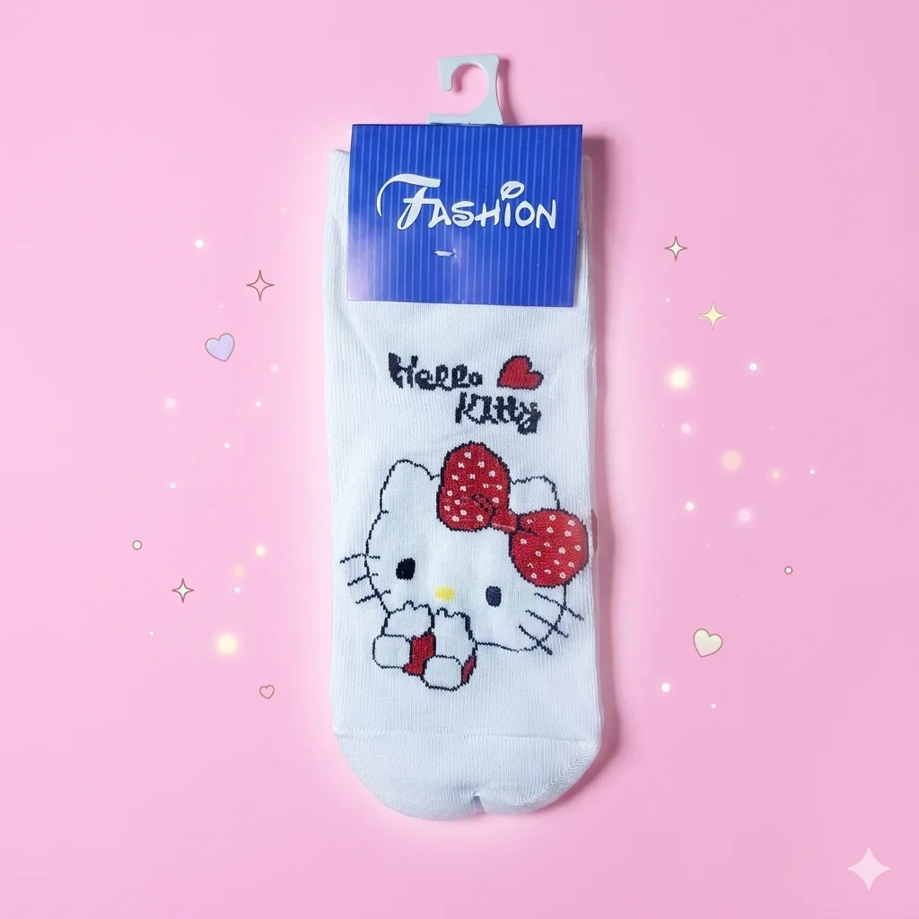 short socks hello kitty