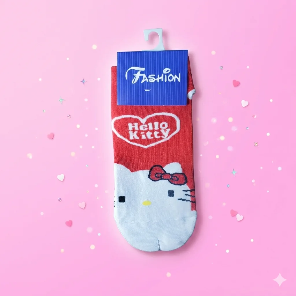 short socks hello kitty