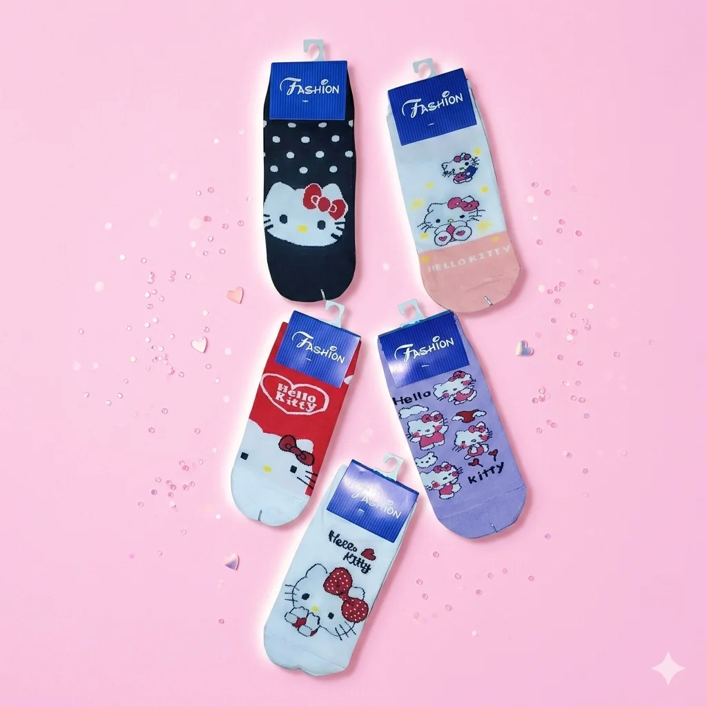 short socks hello kitty