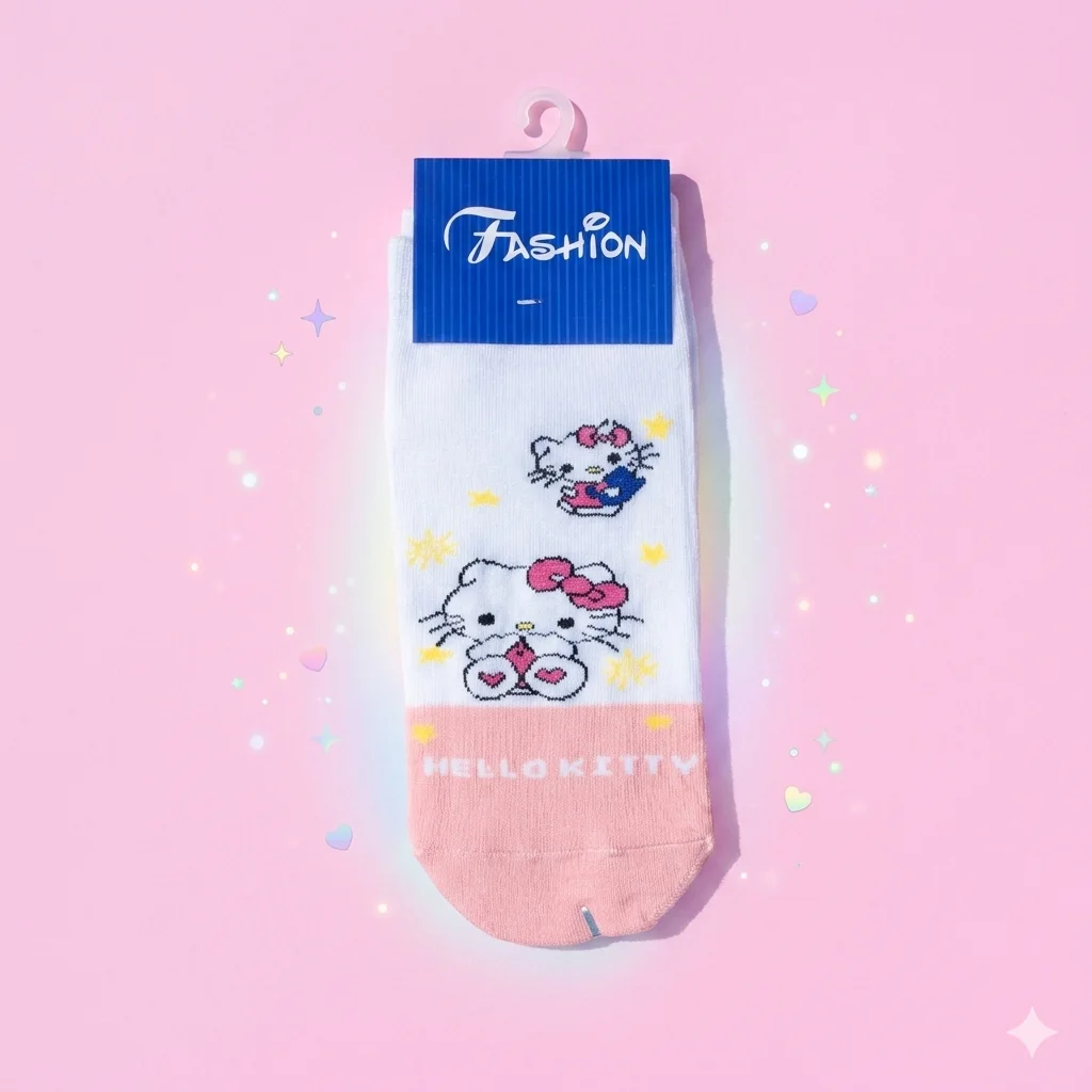 short socks hello kitty