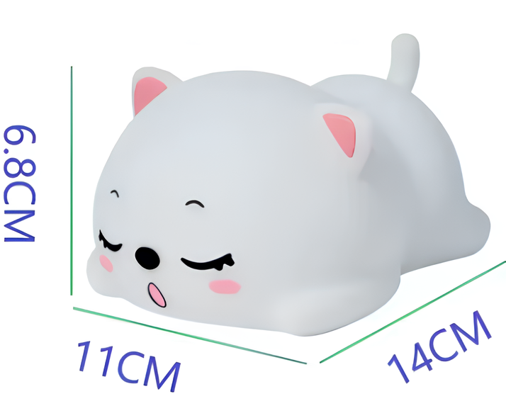 مصباح ليلي على شكل قطة كيوت (LED Night Light)