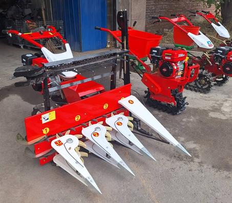 حصادة 10 حصان ديزل تشغيل كهربائي بالبطارية