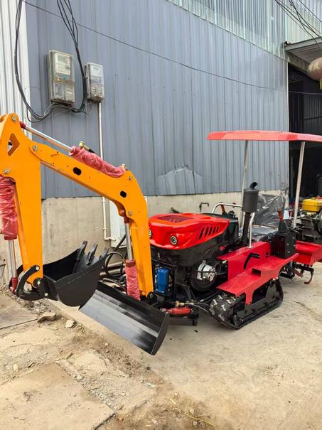 Mini tracteur avec godé 25hp