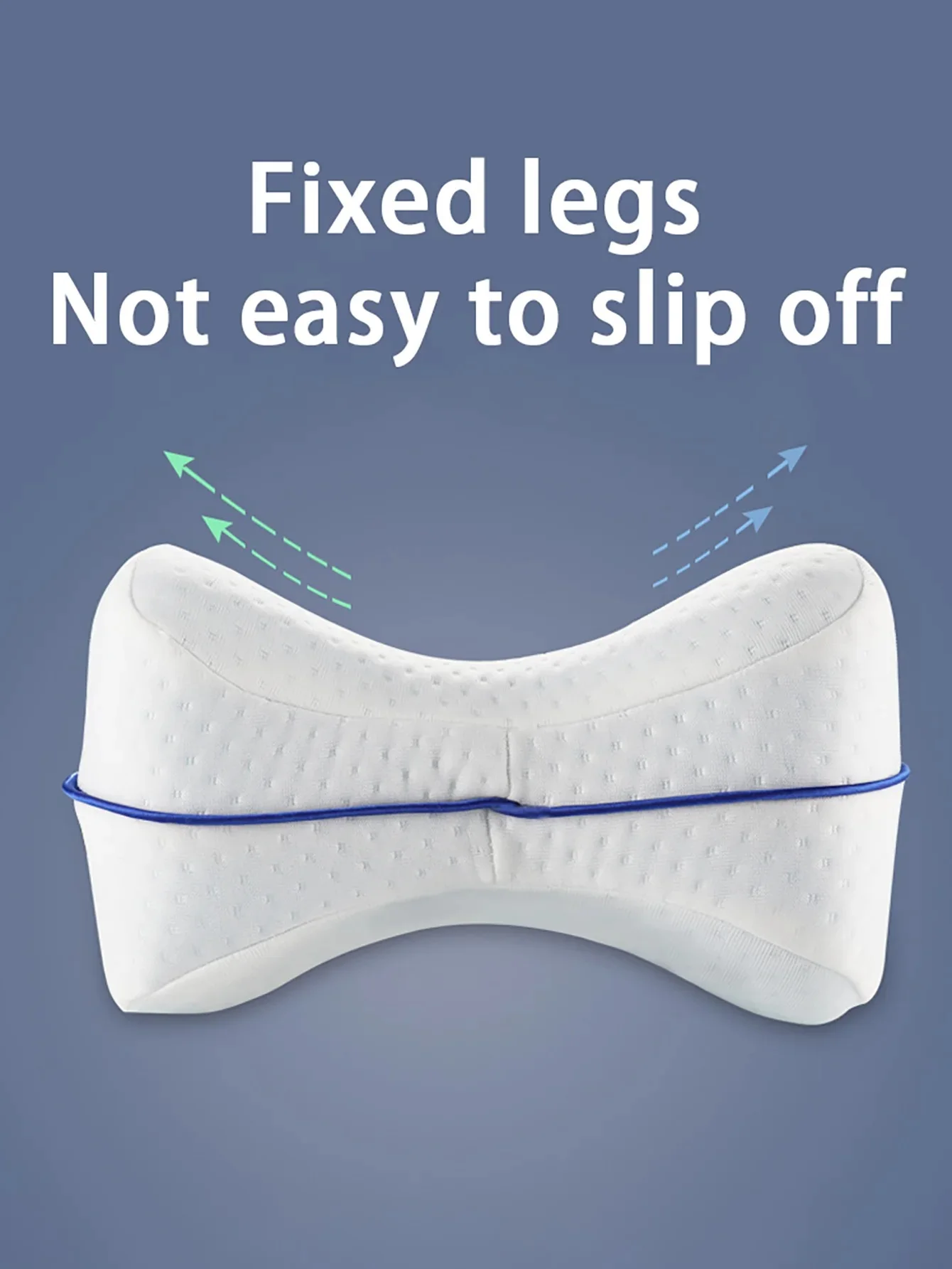 وسادة بطيئة الارتداد وسادة الركبة للنوم الجانبي