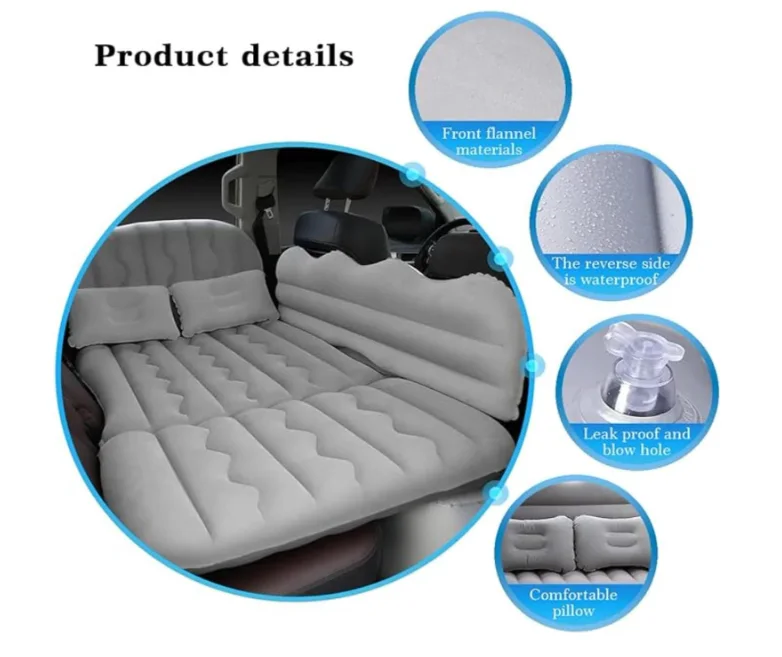 مرتبة هوائية للمقعد الخلفي للسيارة