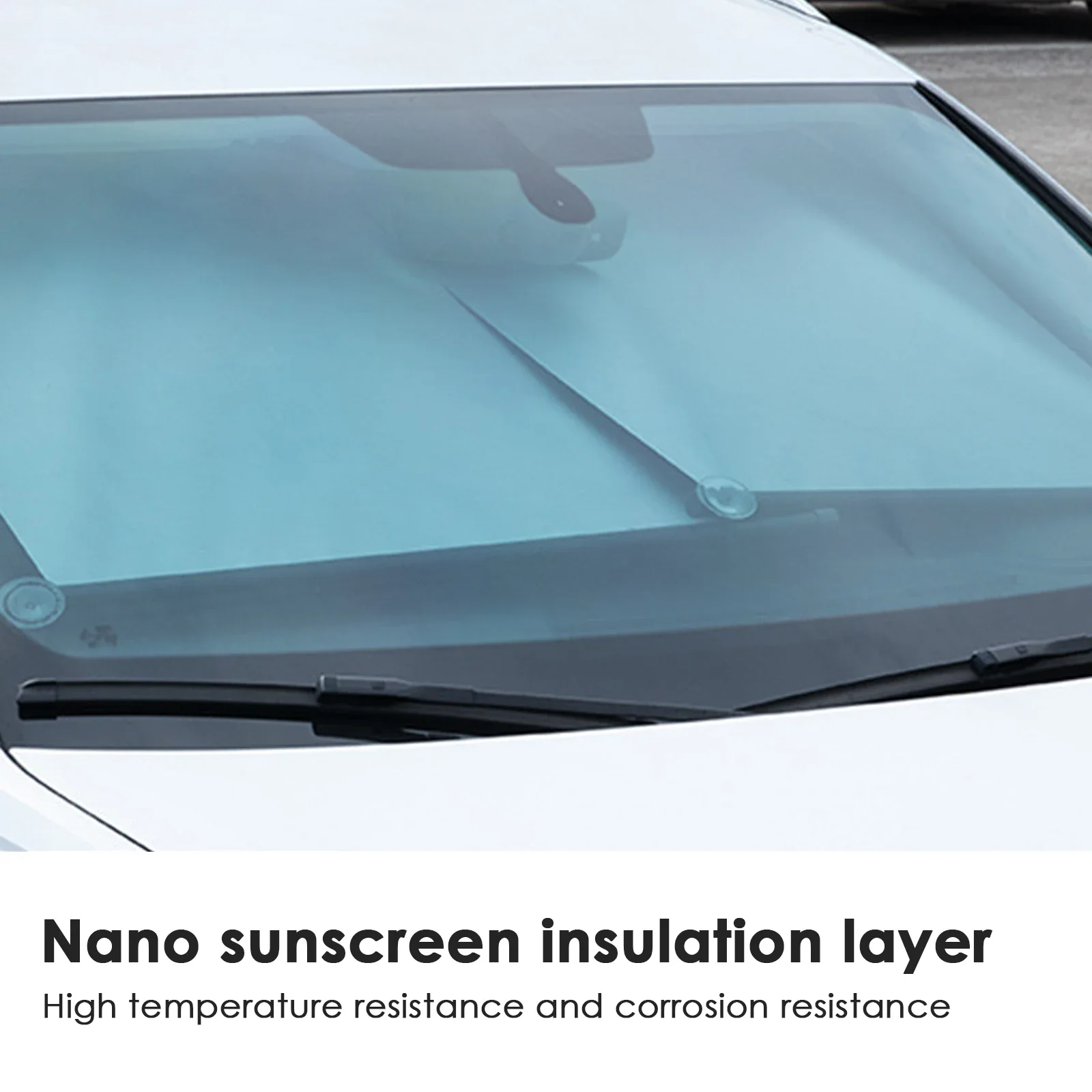 مظلة شمسية قابلة للسحب للزجاج الأمامي