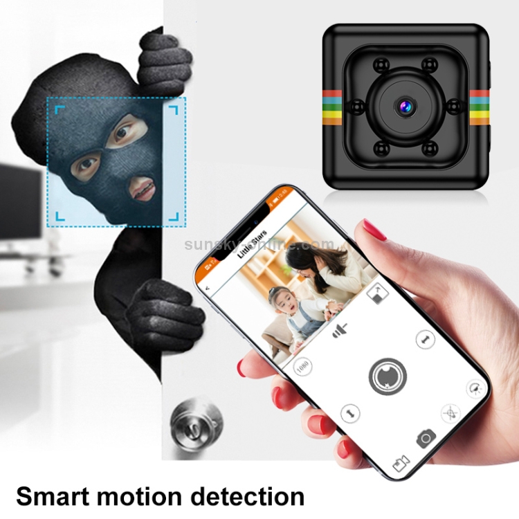 Original SQ11 Mini caméra 1080p HD Micro caméra