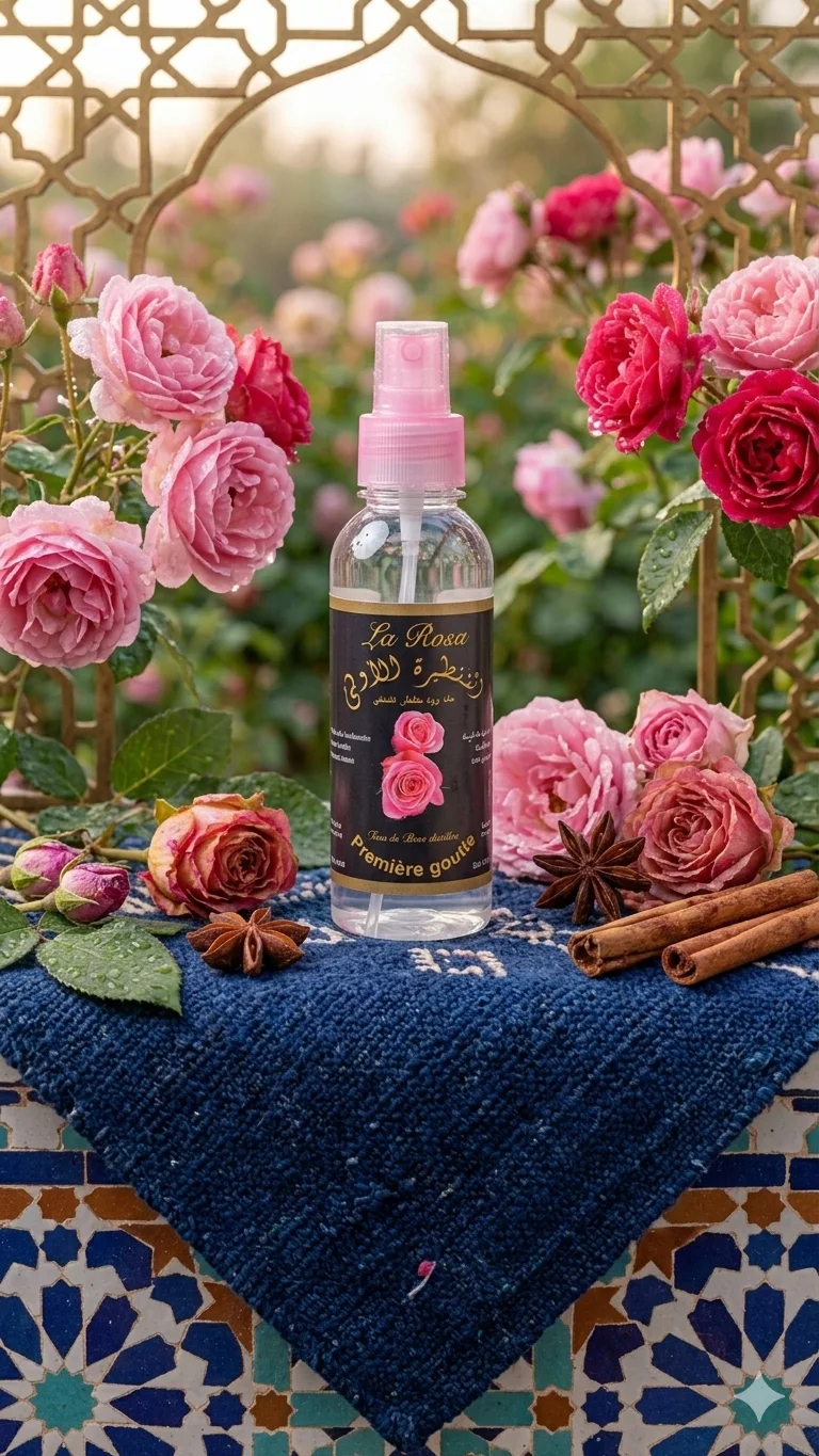 Eau de Rose Distillée – Première Goutte