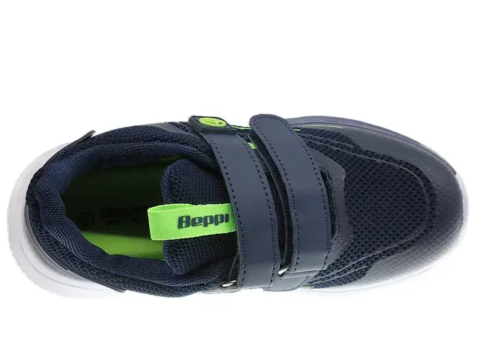Baskets Sport BEPPI pour Garçon - Bleu Marine Confort Soft Foam