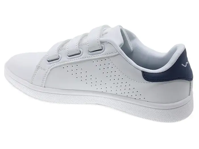 Chaussure Casual Teenager Velcro Refresh – Blanc/Marine (Réf. 2212120)