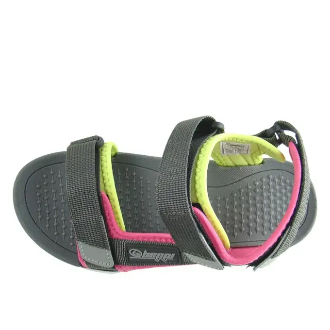 Sandales sport Beppi fille – Réf. 2199301 – Gris, scratch